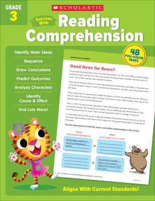 Vorderes Coverbild Scholastic Success with Reading Comprehension Grade 3 Workbook