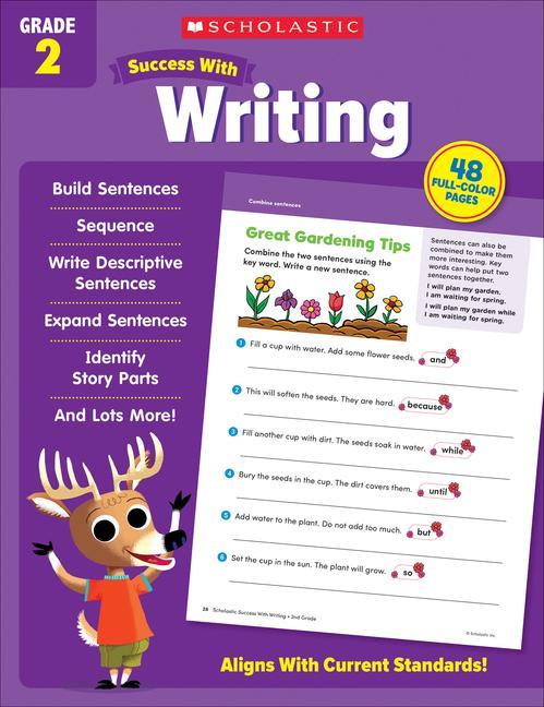 Vorderes Coverbild Scholastic Success with Writing Grade 2 Workbook