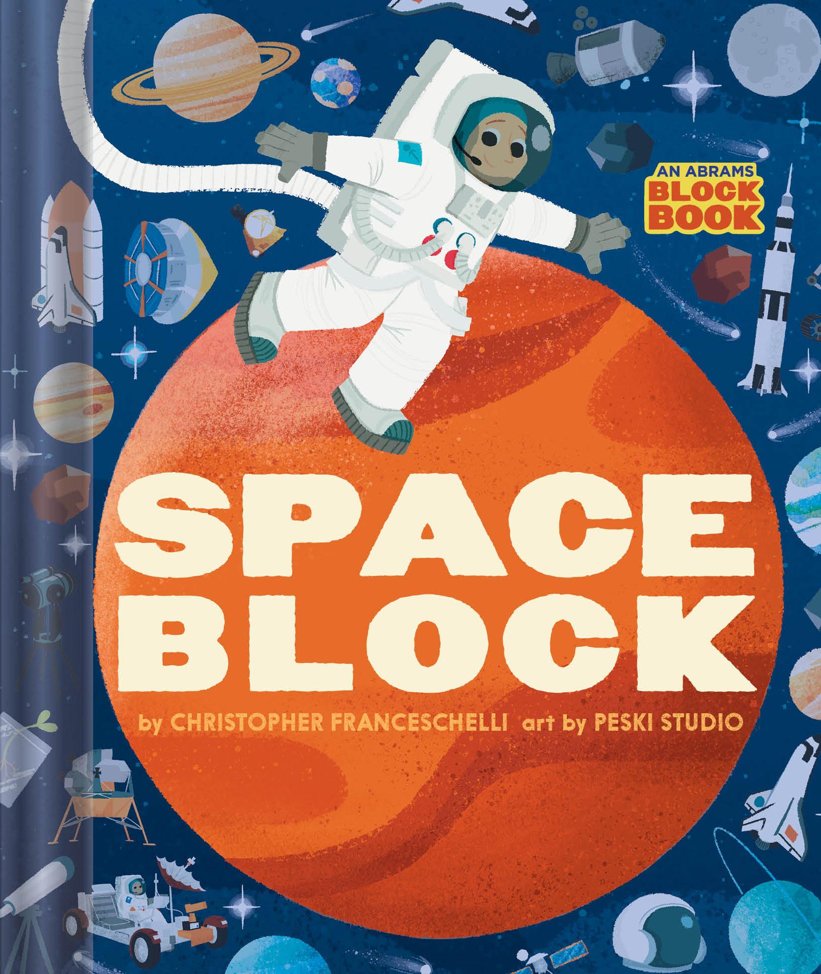 Vorderes Coverbild Spaceblock (an Abrams Block Book)