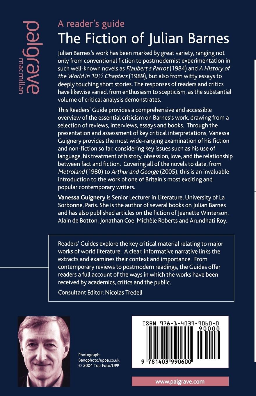 Rückseitencover The Fiction of Julian Barnes