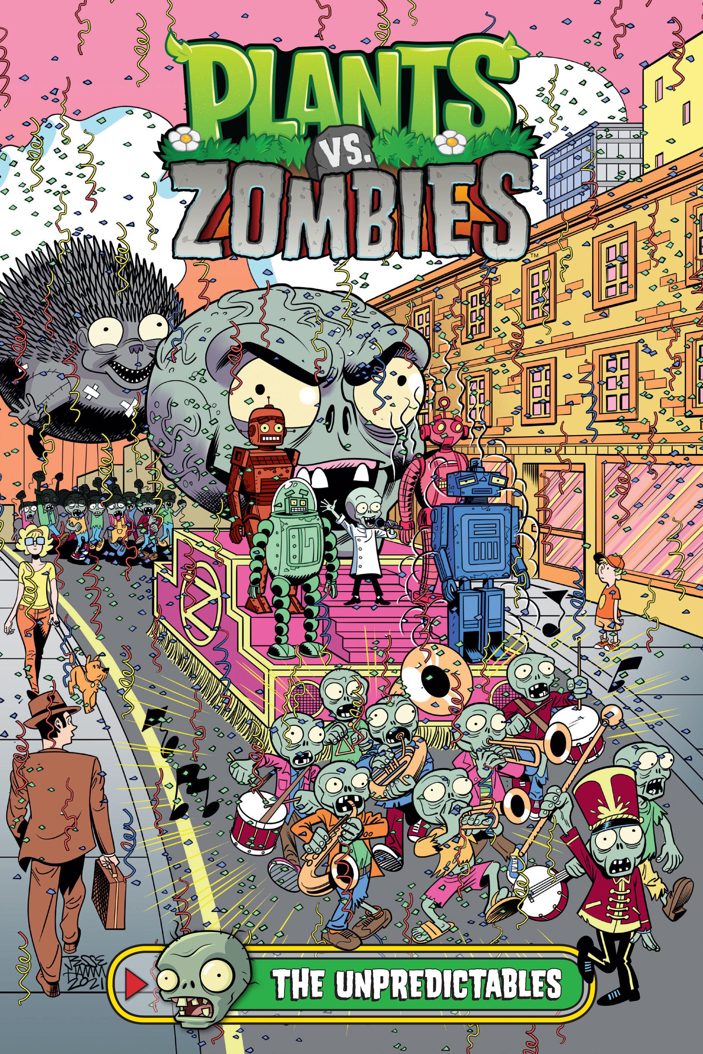 Vorderes Coverbild Plants vs. Zombies Volume 22: The Unpredictables