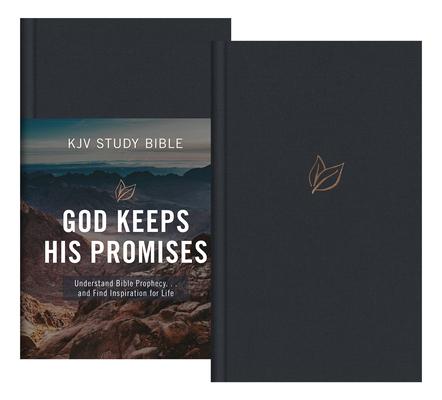 Vorderes Coverbild The God Keeps His Promises KJV Study Bible [Slate Leaf]: Understand Bible Prophecy. . .and Find Inspiration for Life