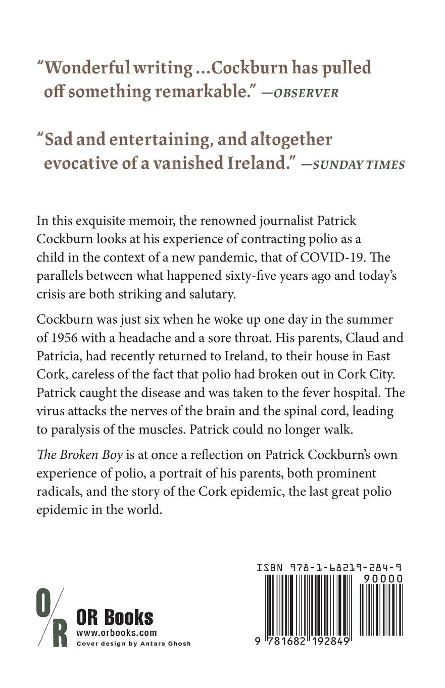 Rückseitencover The Broken Boy