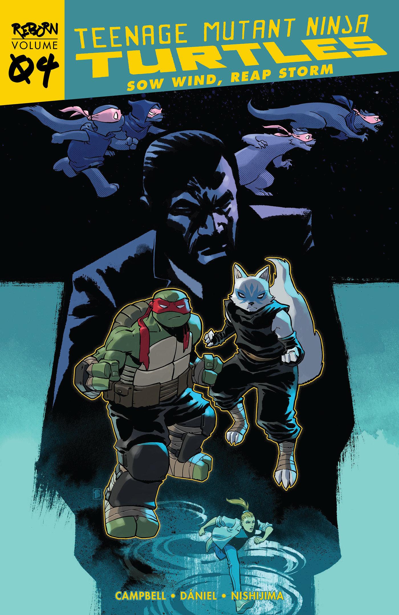 Vorderes Coverbild Teenage Mutant Ninja Turtles: Reborn, Vol. 4 - Sow Wind, Reap Storm