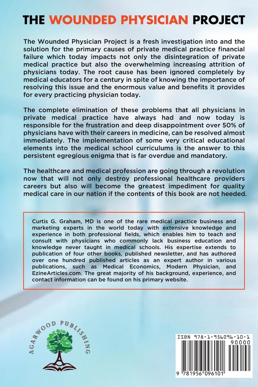 Rückseitencover The Wounded Physician Project