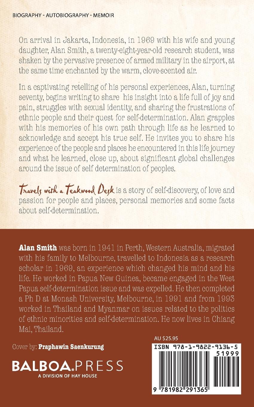 Rückseitencover Travels with a Teakwood Desk