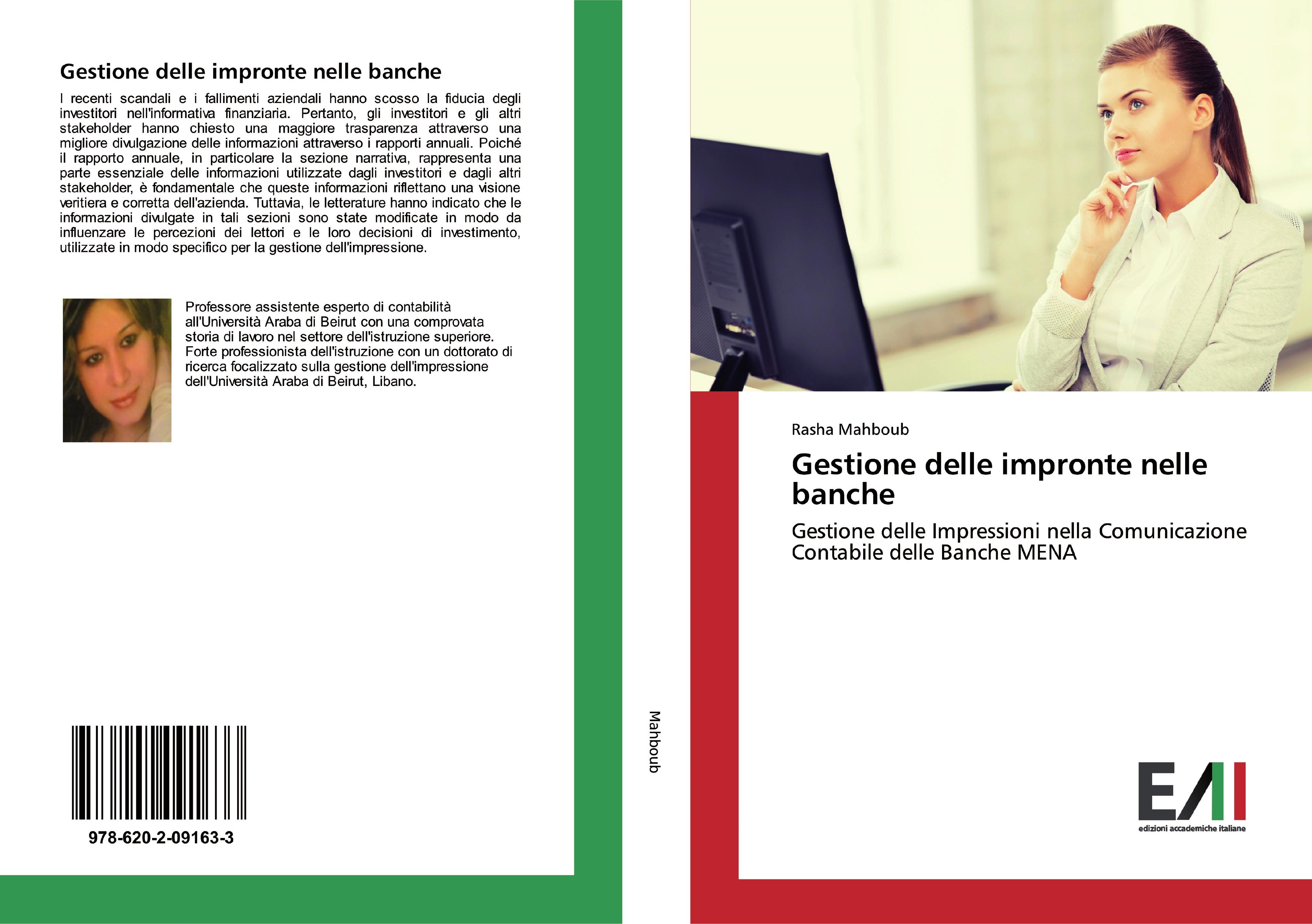 Vorderes Coverbild Gestione delle impronte nelle banche