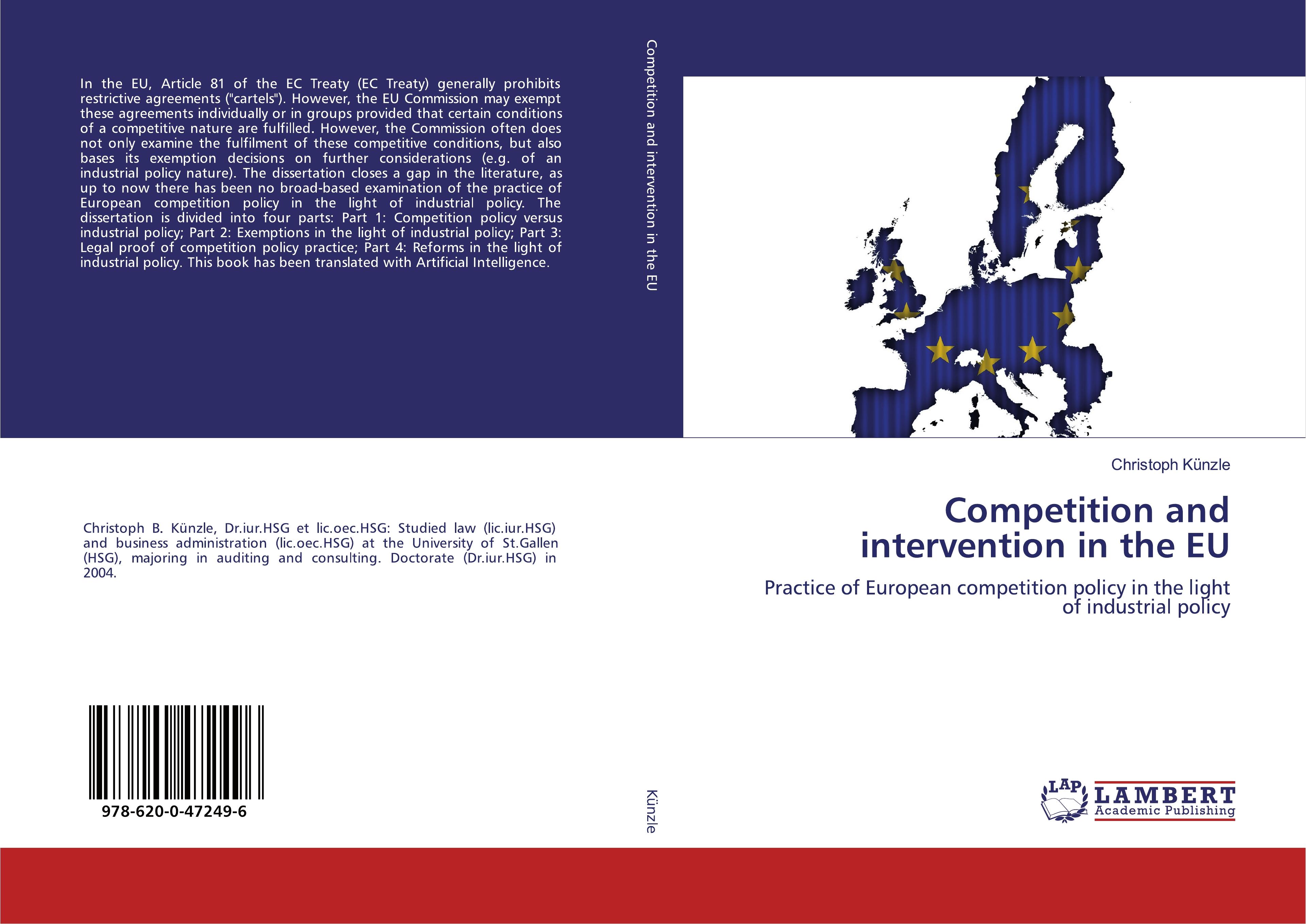 Vorderes Coverbild Competition and intervention in the EU