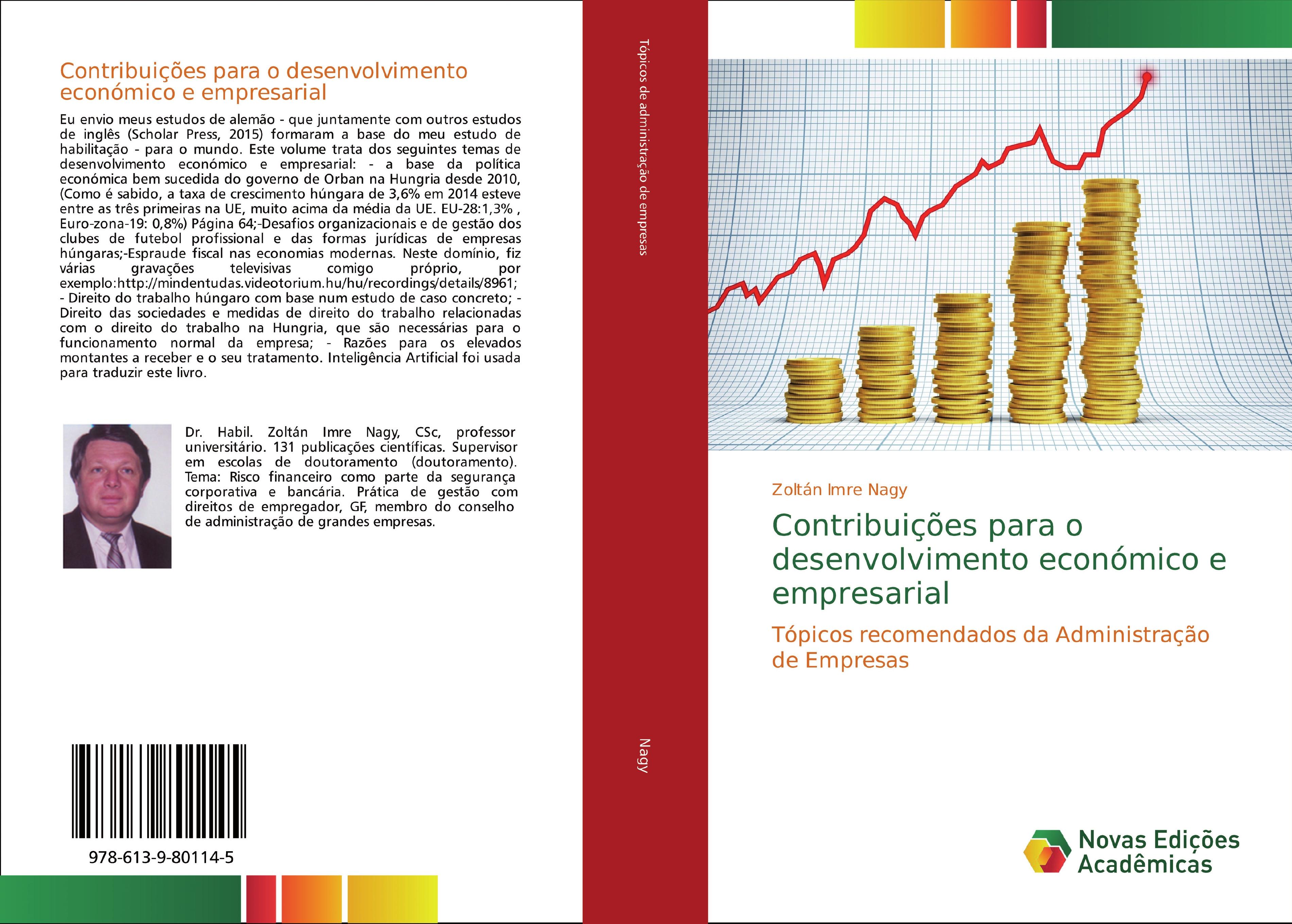 Vorderes Coverbild Contribuições para o desenvolvimento económico e empresarial