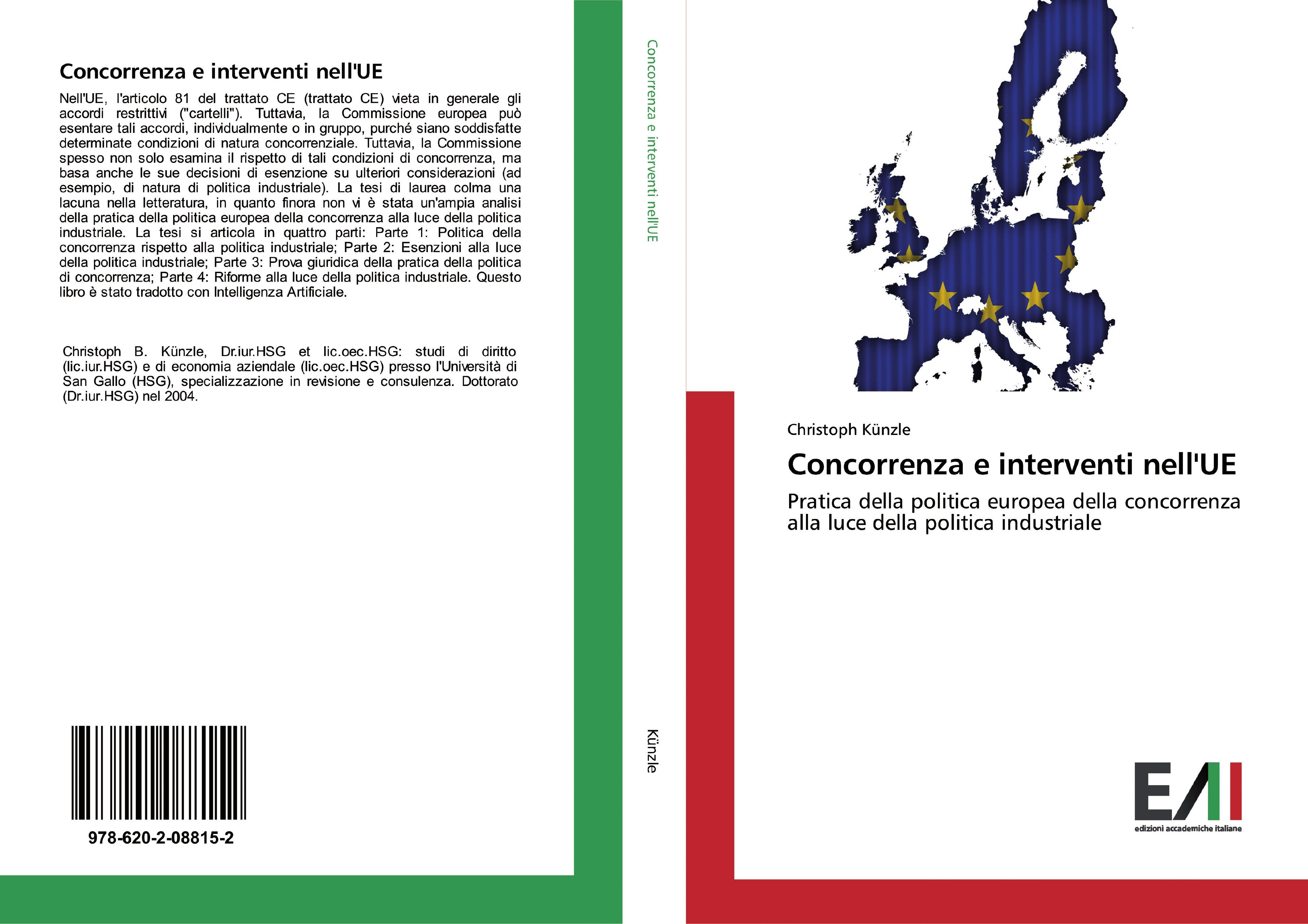 Vorderes Coverbild Concorrenza e interventi nell'UE
