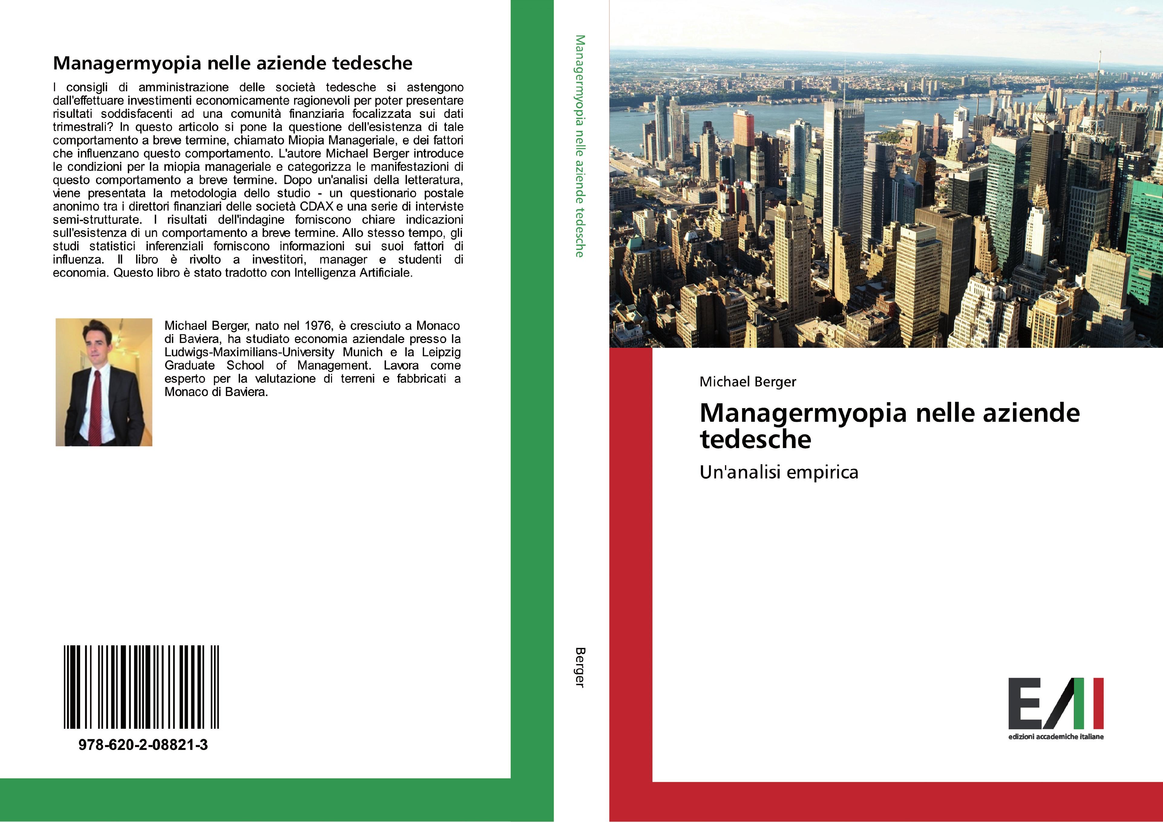 Vorderes Coverbild Managermyopia nelle aziende tedesche