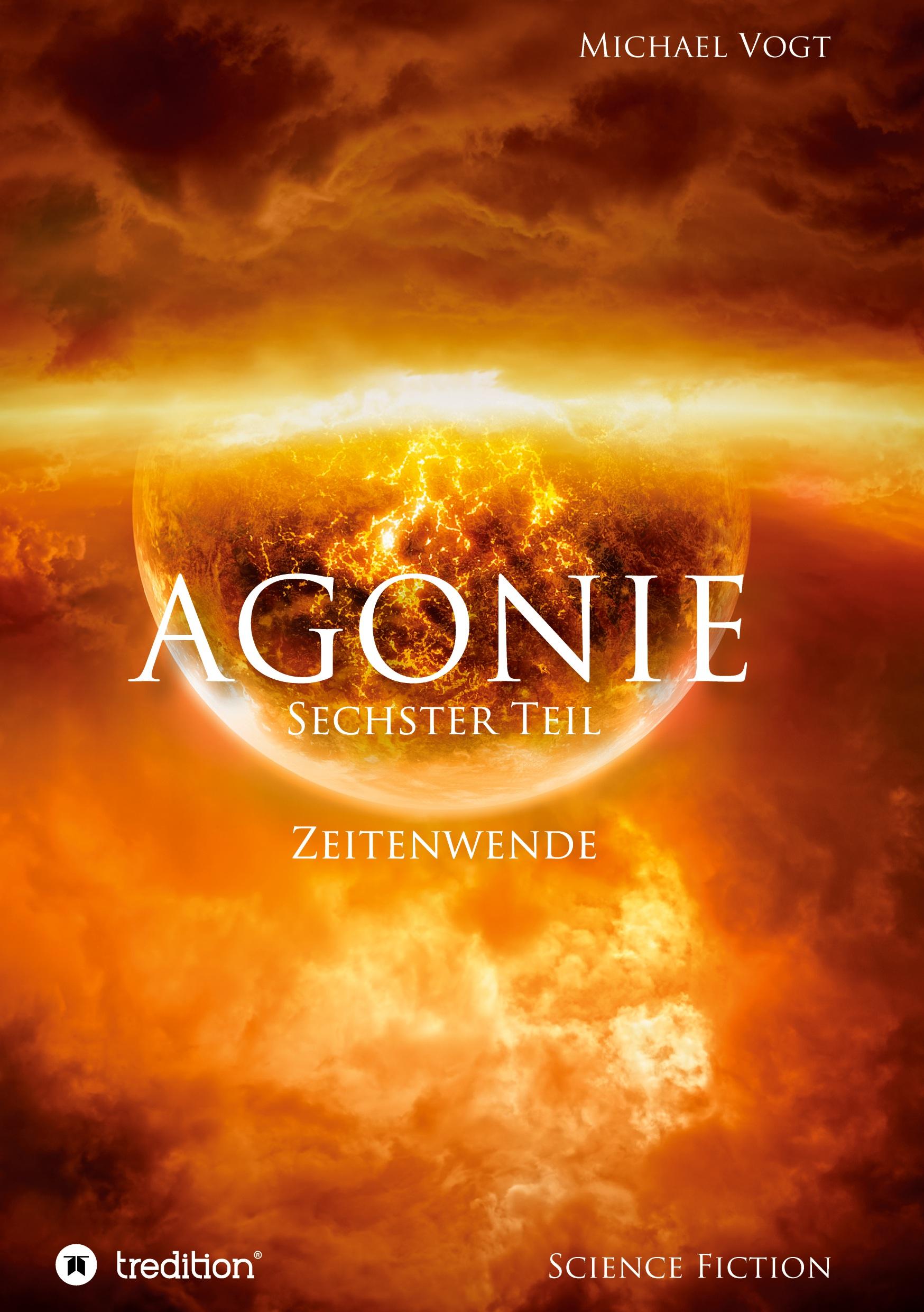Vorderes Coverbild AGONIE - Sechster Teil