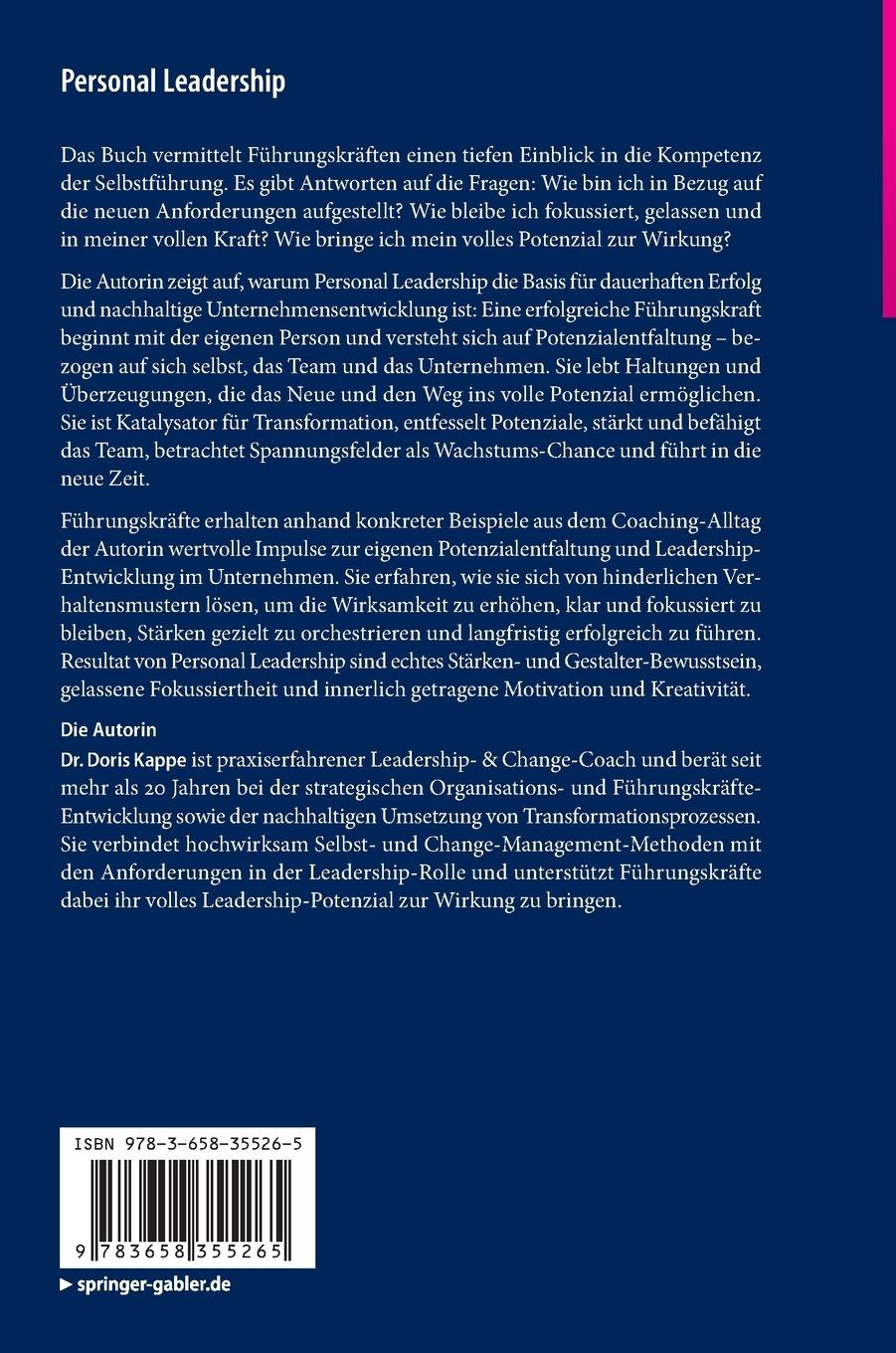 Rückseitencover Personal Leadership