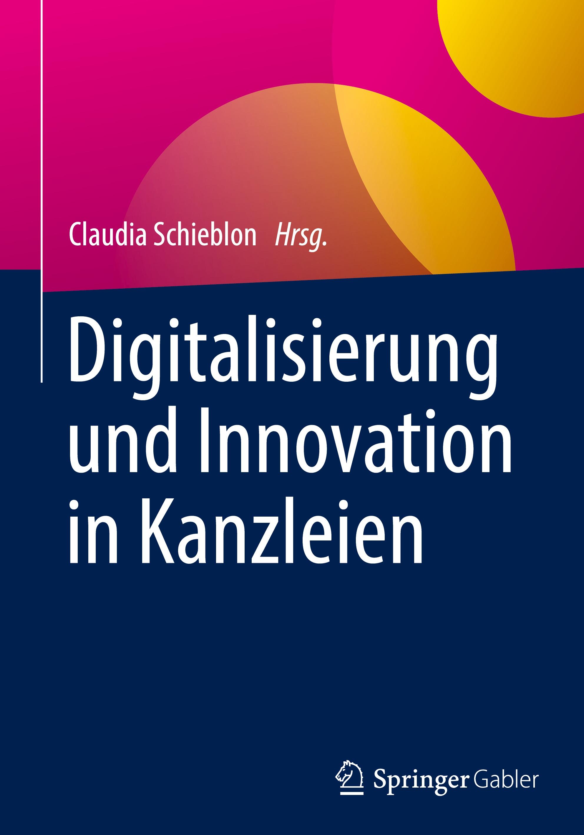 Vorderes Coverbild Digitalisierung und Innovation in Kanzleien