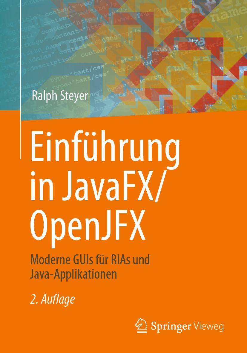 Vorderes Coverbild Einführung in JavaFX/OpenJFX