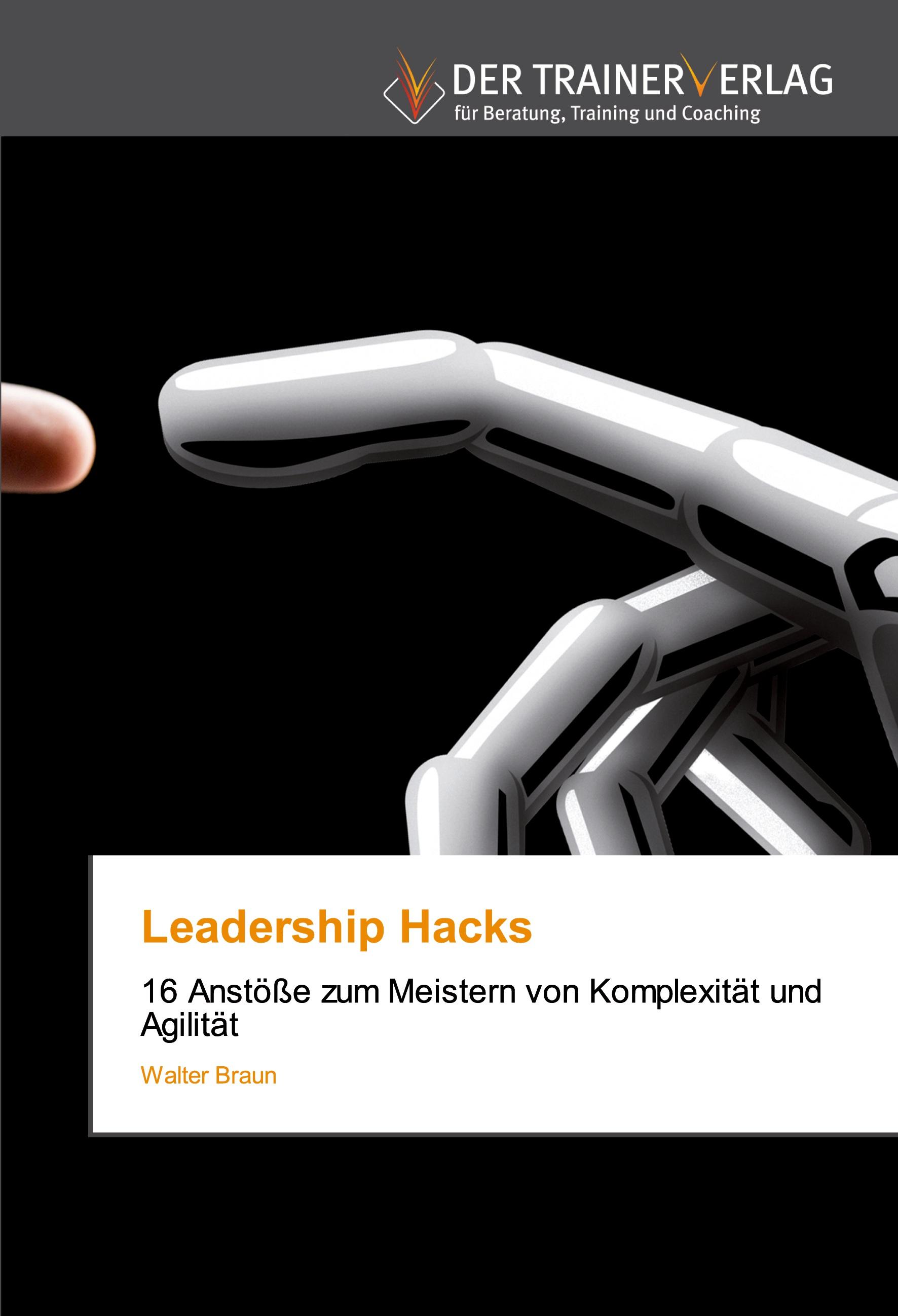 Vorderes Coverbild Leadership Hacks