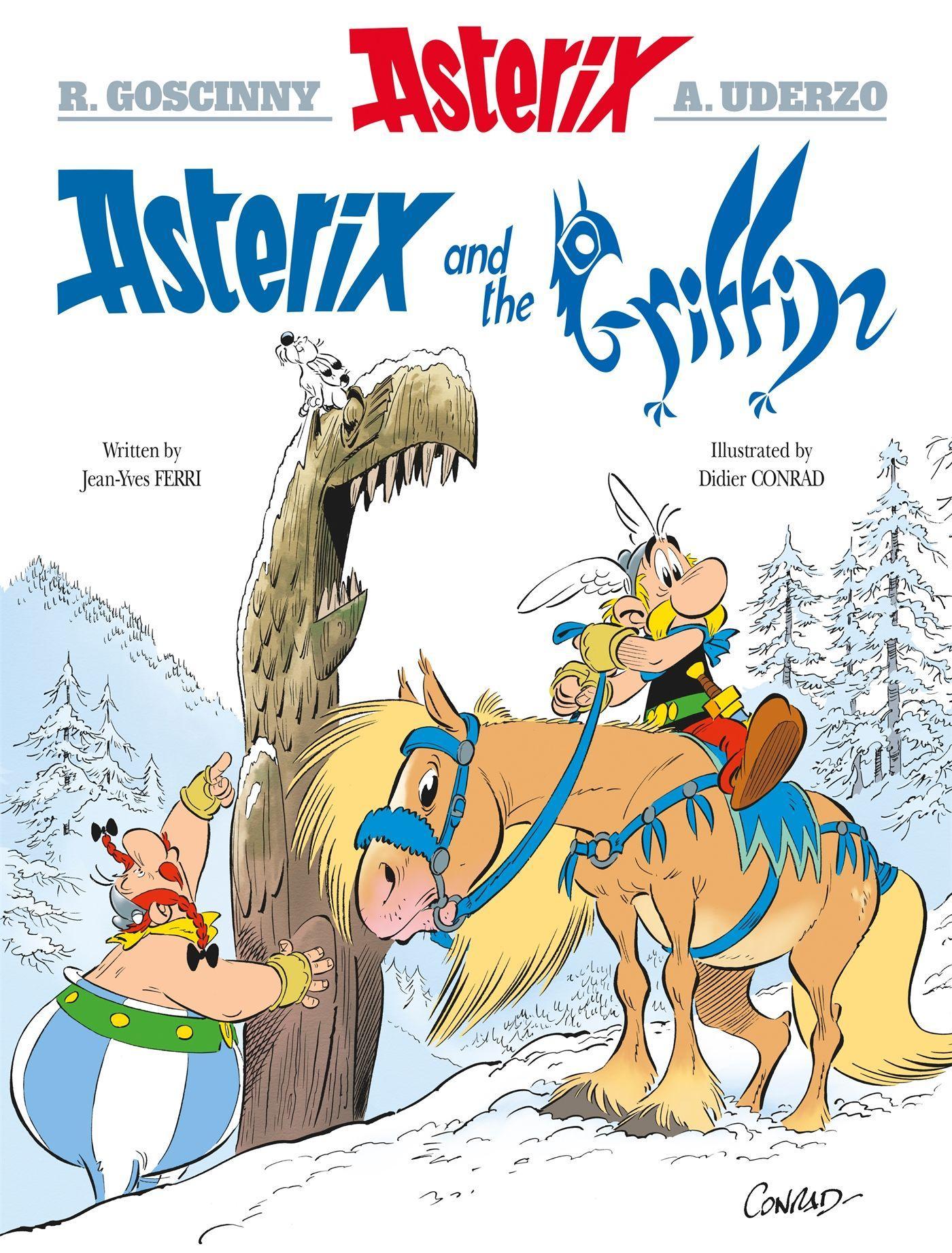 Vorderes Coverbild Asterix 39 and the Griffin