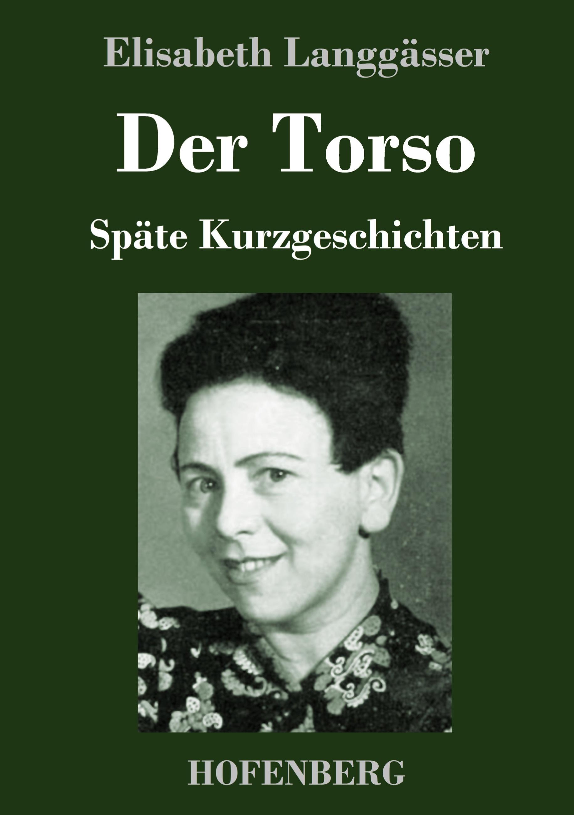 Vorderes Coverbild Der Torso