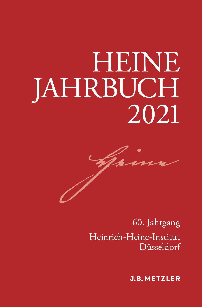 Vorderes Coverbild Heine-Jahrbuch 2021