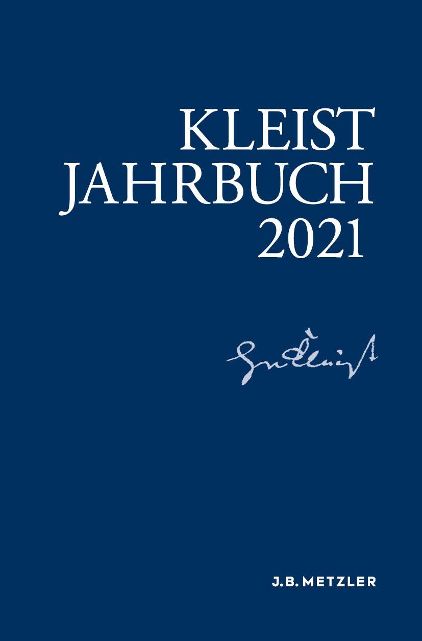 Vorderes Coverbild Kleist-Jahrbuch 2021