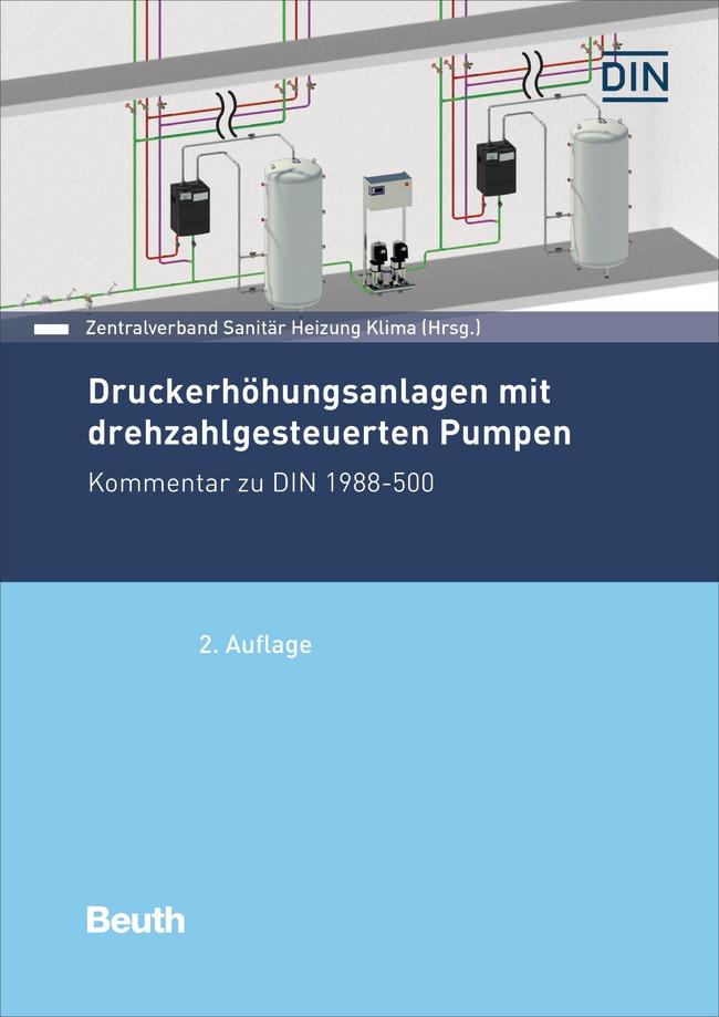 Vorderes Coverbild Druckerhöhungsanlagen mit drehzahlgesteuerten Pumpen
