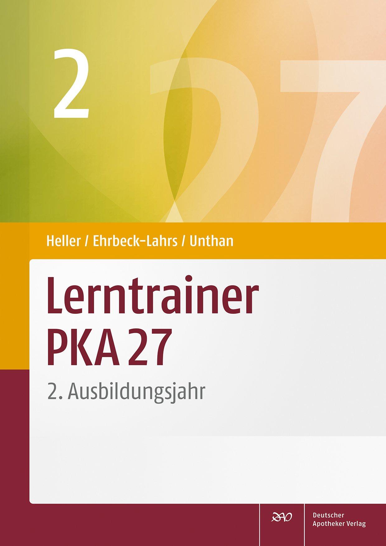 Vorderes Coverbild Lerntrainer PKA 27 2