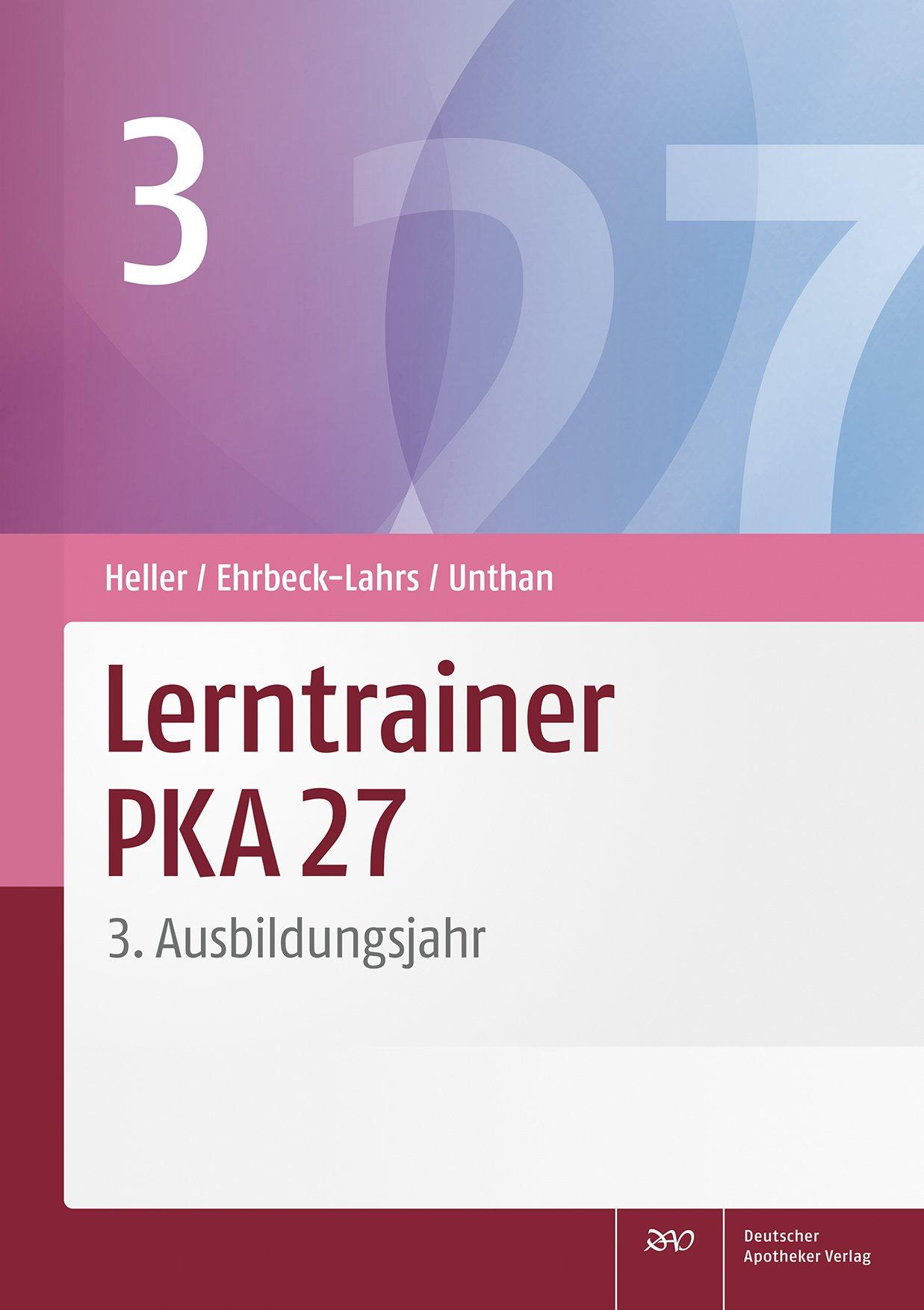 Vorderes Coverbild Lerntrainer PKA 27 3