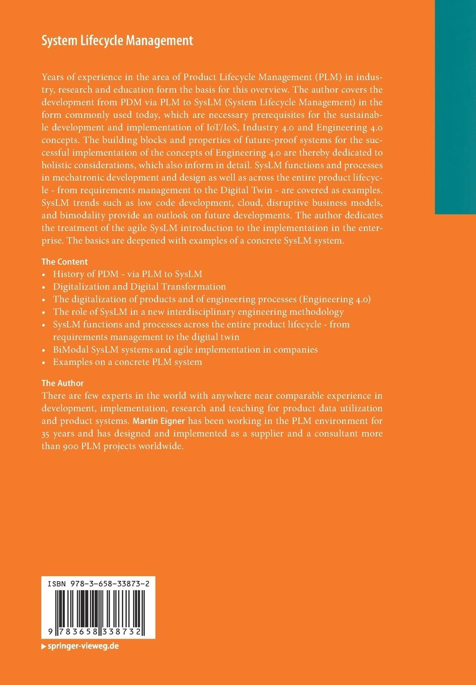 Rückseitencover System Lifecycle Management