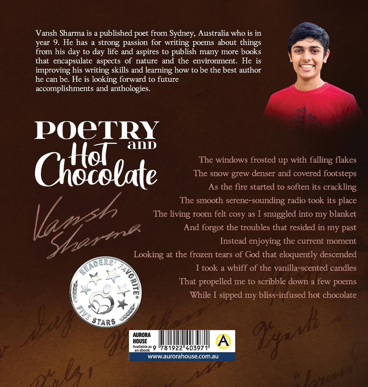 Rückseitencover Poetry and Hot Chocolate