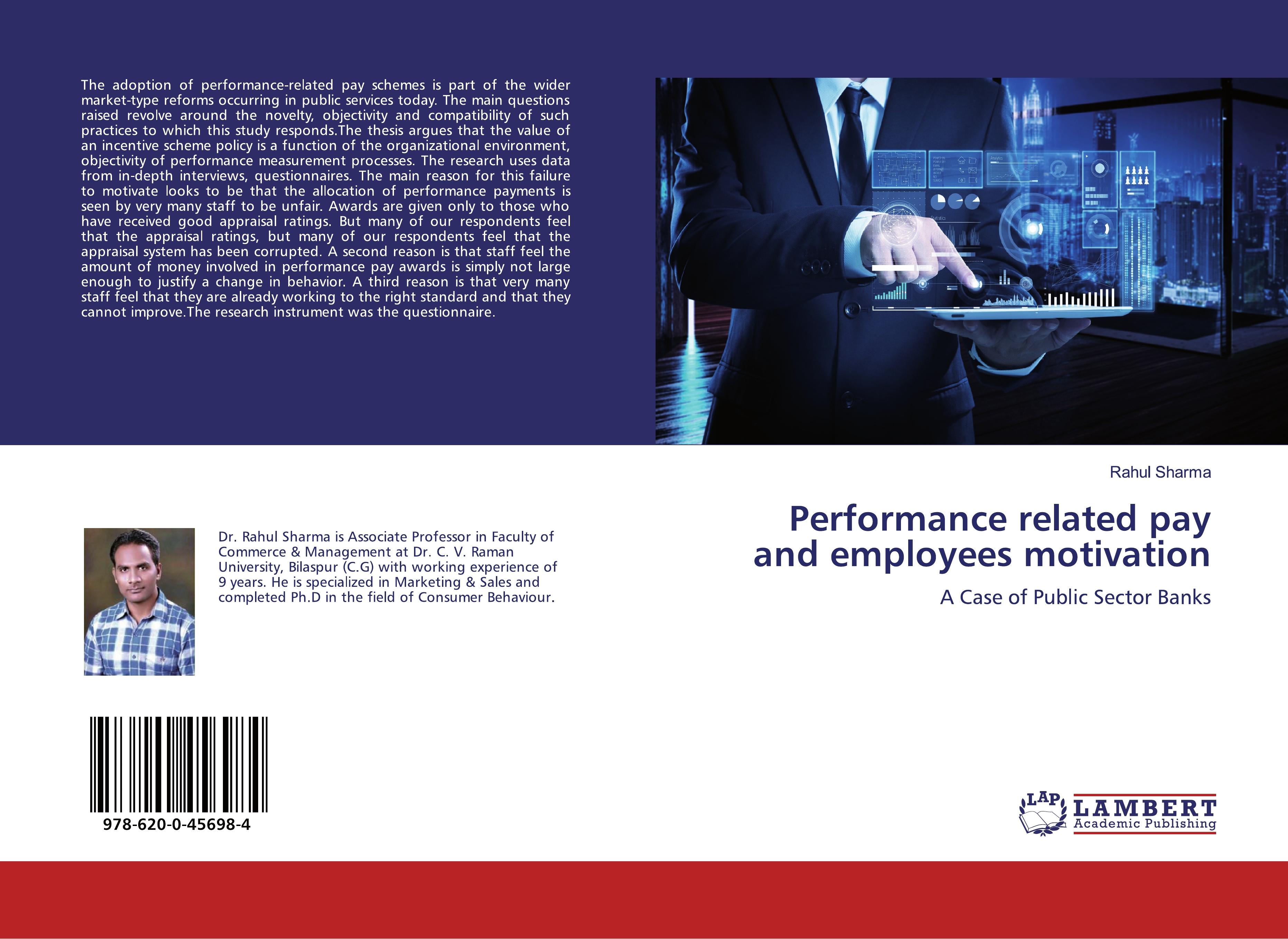 Vorderes Coverbild Performance related pay and employees motivation