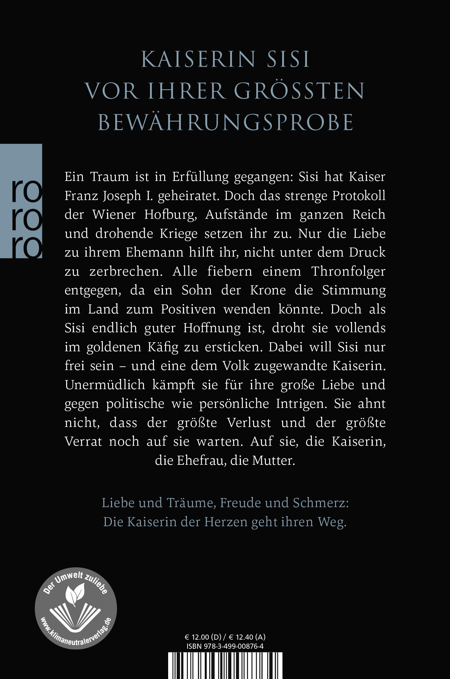 Rückseitencover Sisi: Verlangen und Verrat