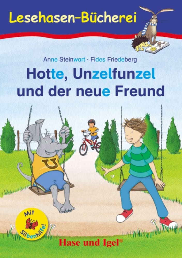 Vorderes Coverbild Hotte, Unzelfunzel und der neue Freund / Silbenhilfe