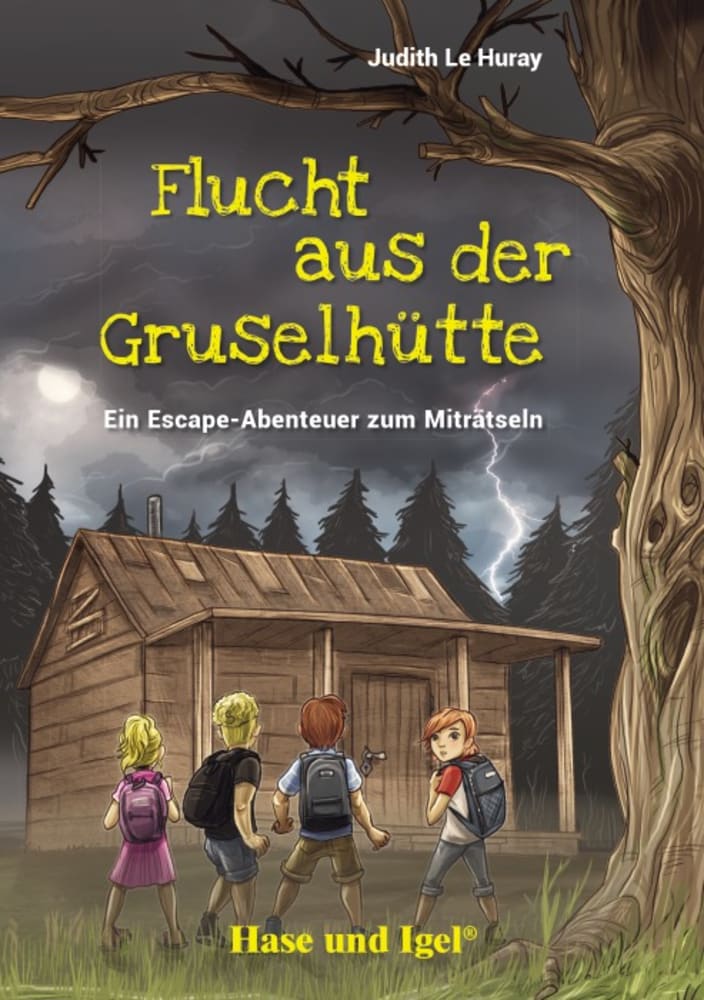 Vorderes Coverbild Flucht aus der Gruselhütte