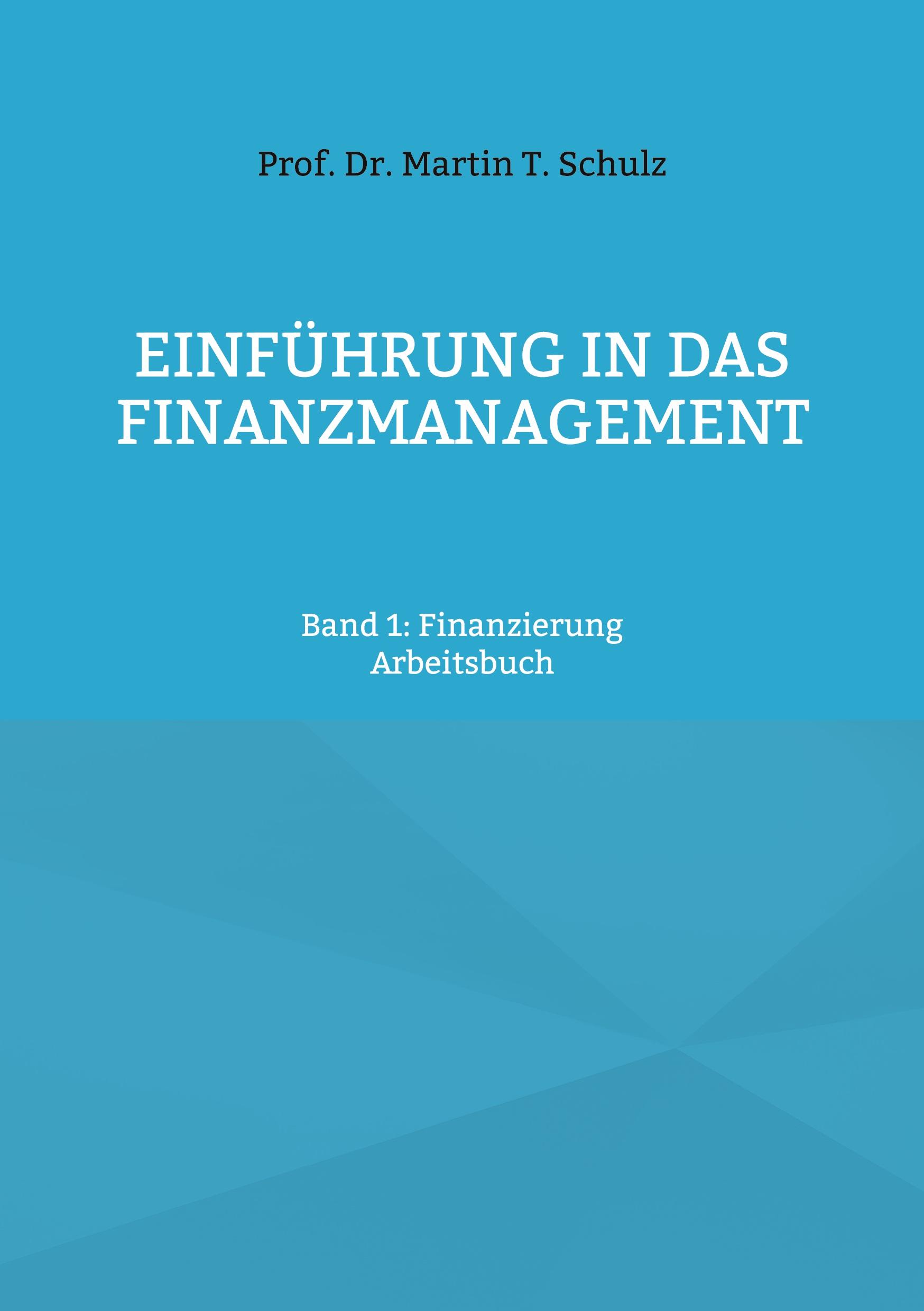 Vorderes Coverbild Einführung in das Finanzmanagement