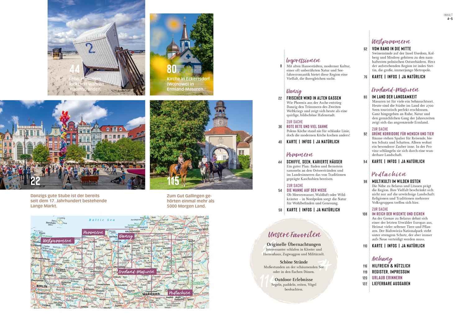 Beispielinhalt (Bild) DuMont Bildatlas Danzig