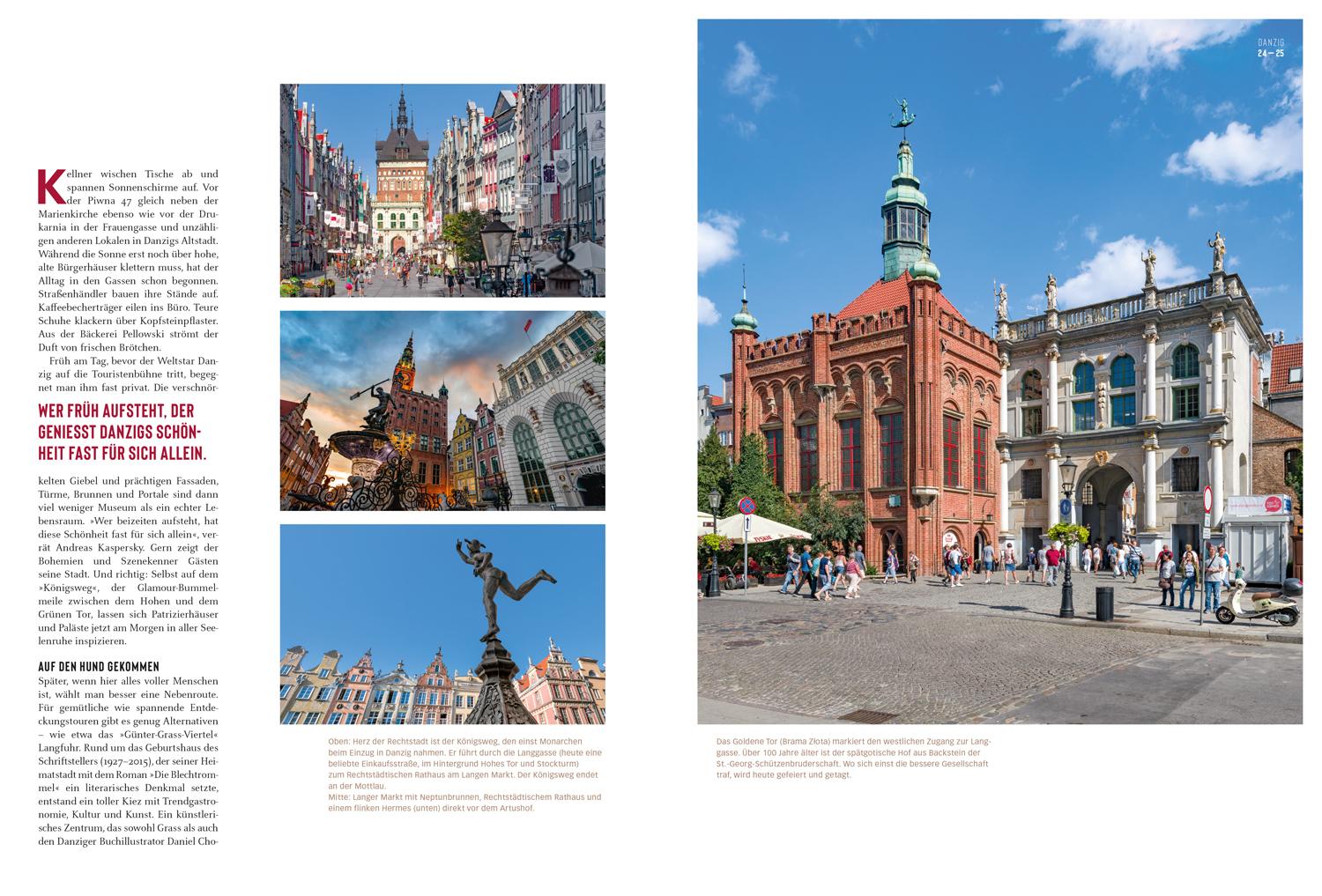 Beispielinhalt (Bild) DuMont Bildatlas Danzig
