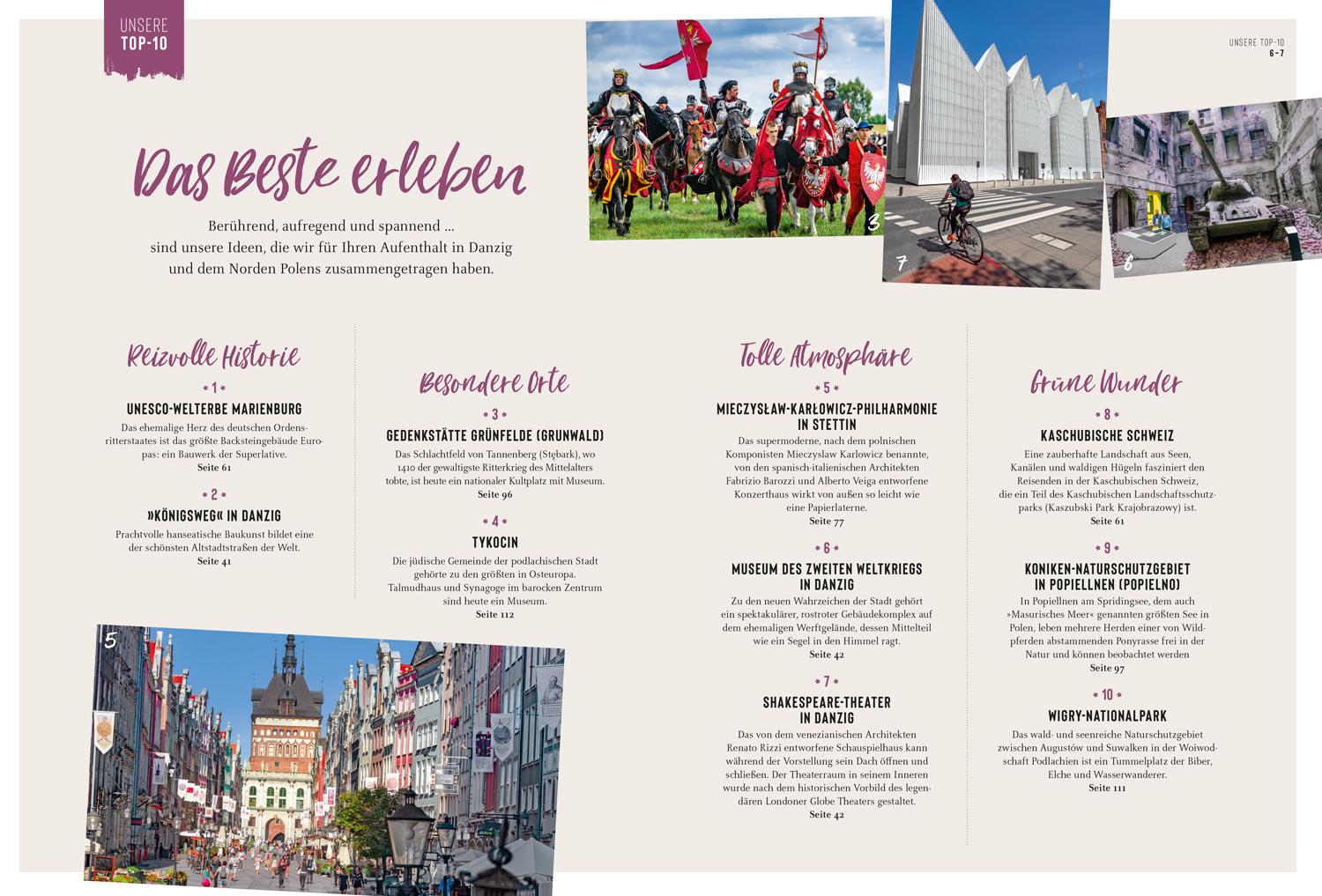 Beispielinhalt (Bild) DuMont Bildatlas Danzig