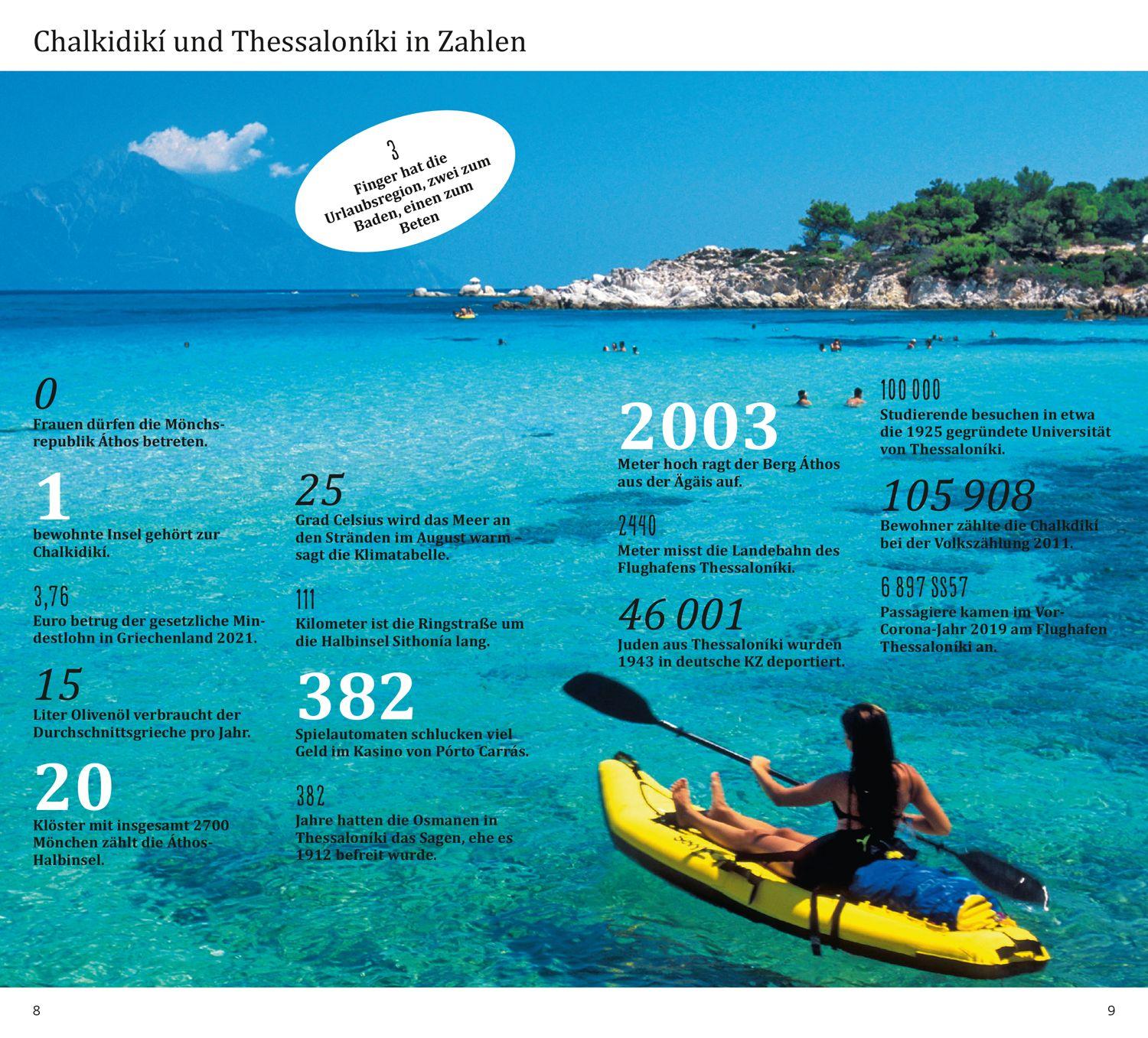 Beispielinhalt (Bild) DuMont direkt Reiseführer Chalkidiki