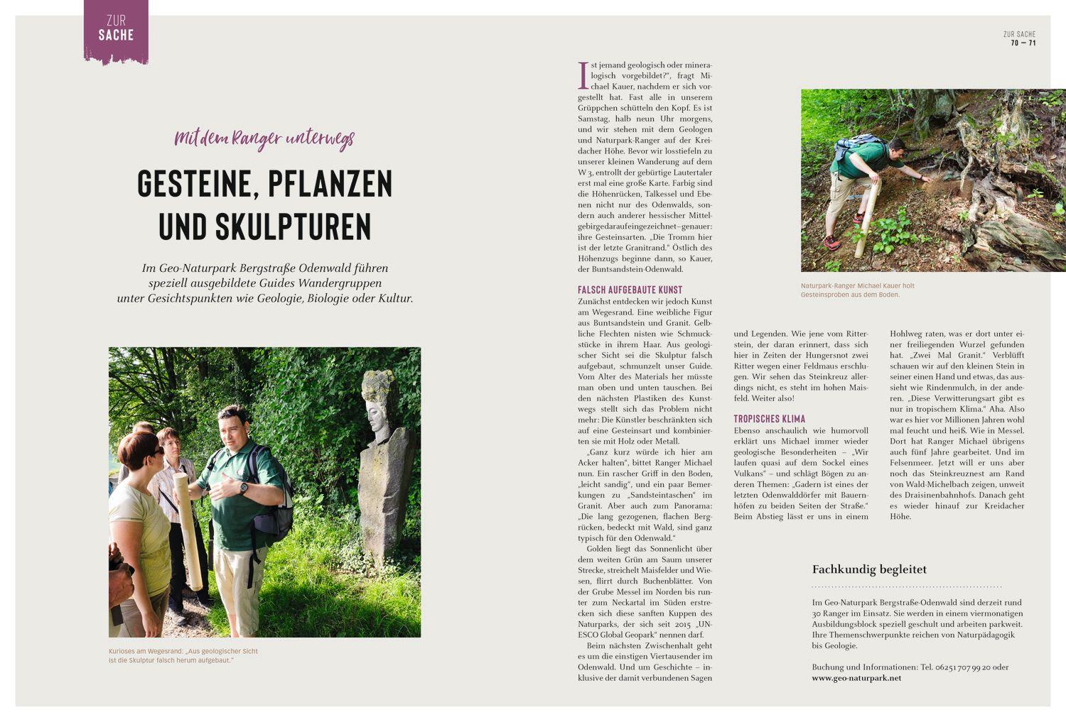 Beispielinhalt (Bild) DuMont Bildatlas Odenwald