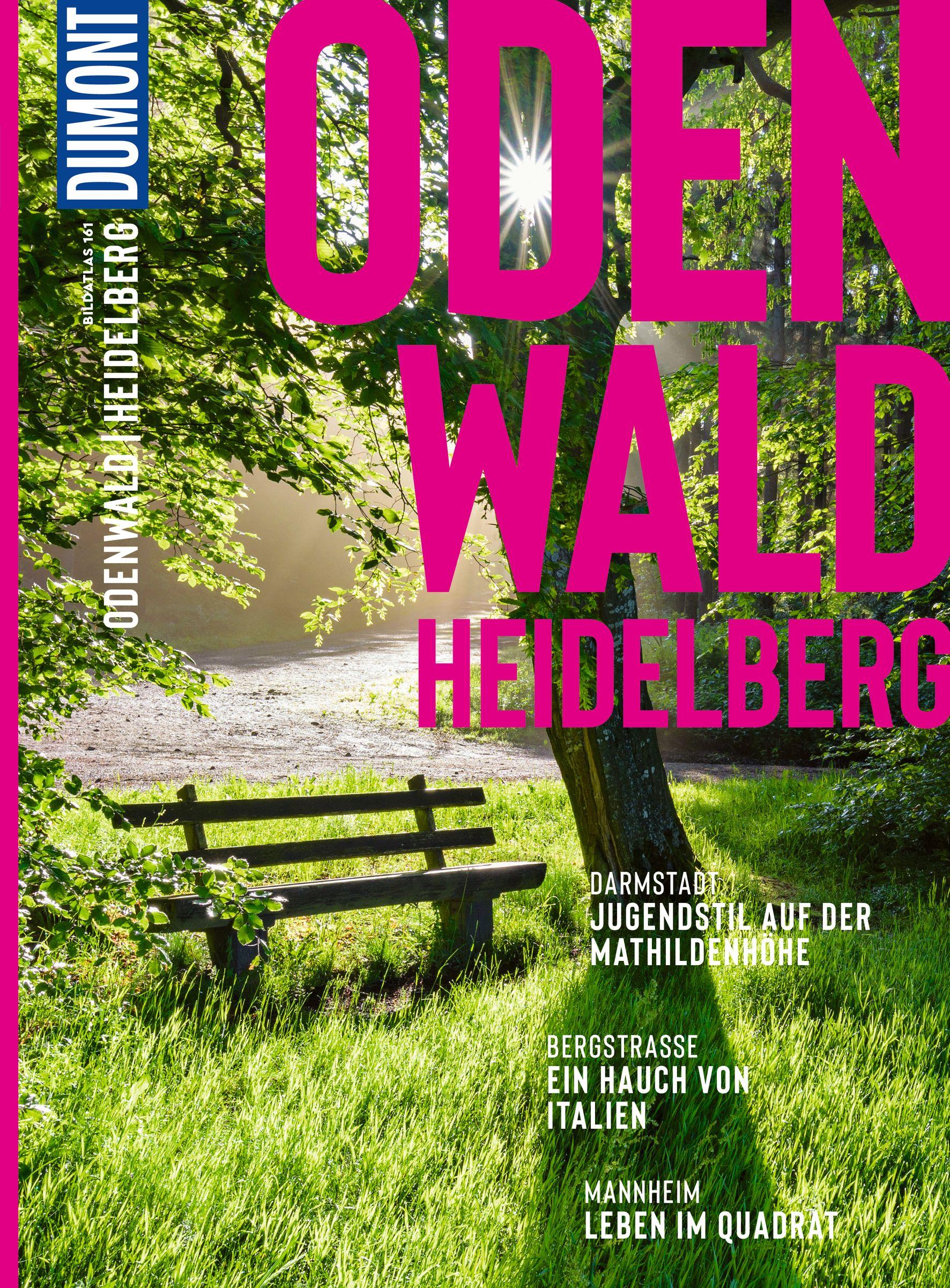 Vorderes Coverbild DuMont Bildatlas Odenwald