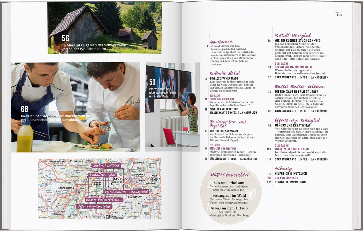 Beispielinhalt (Bild) DUMONT Bildatlas Schwarzwald Norden