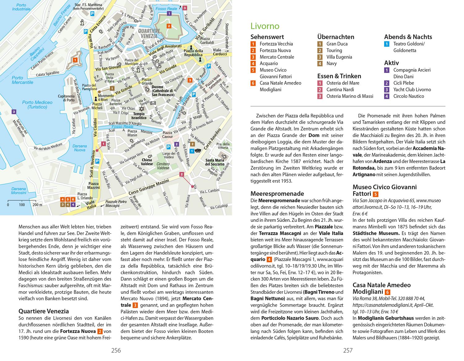 Beispielinhalt (Bild) DuMont Reise-Handbuch Reiseführer Toskana