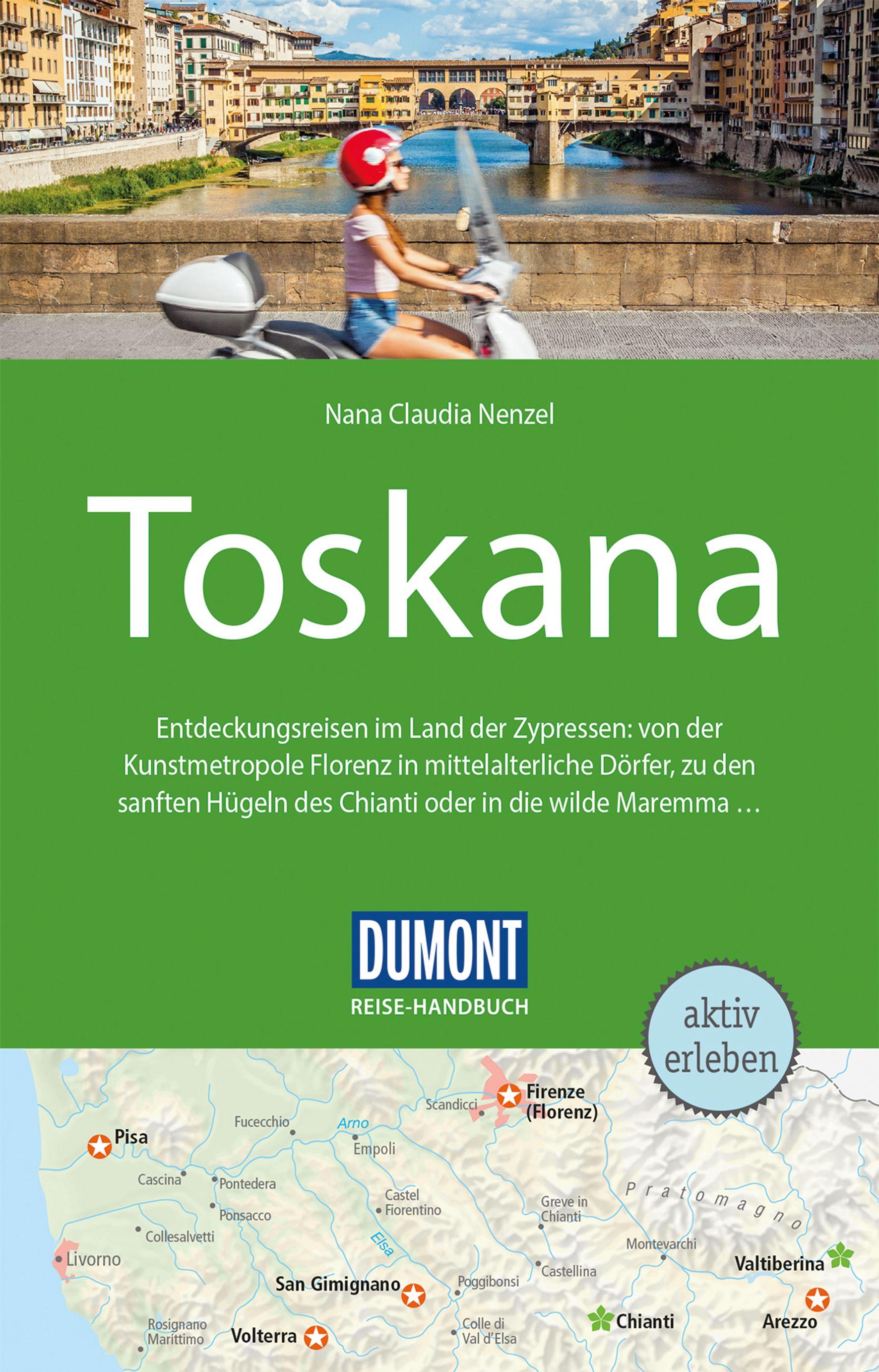 Vorderes Coverbild DuMont Reise-Handbuch Reiseführer Toskana