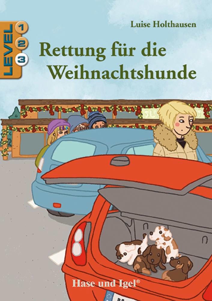 Vorderes Coverbild Rettung für die Weihnachtshunde / Level 3