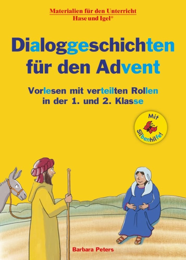 Vorderes Coverbild Dialoggeschichten für den Advent / Silbenhilfe