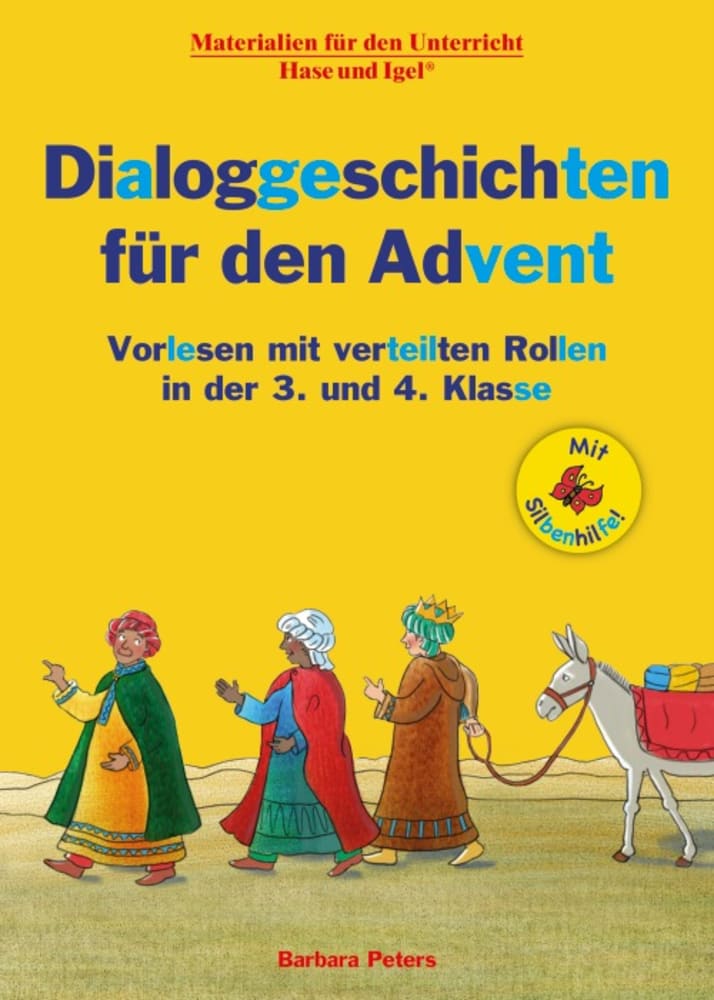 Vorderes Coverbild Dialoggeschichten für den Advent / Silbenhilfe