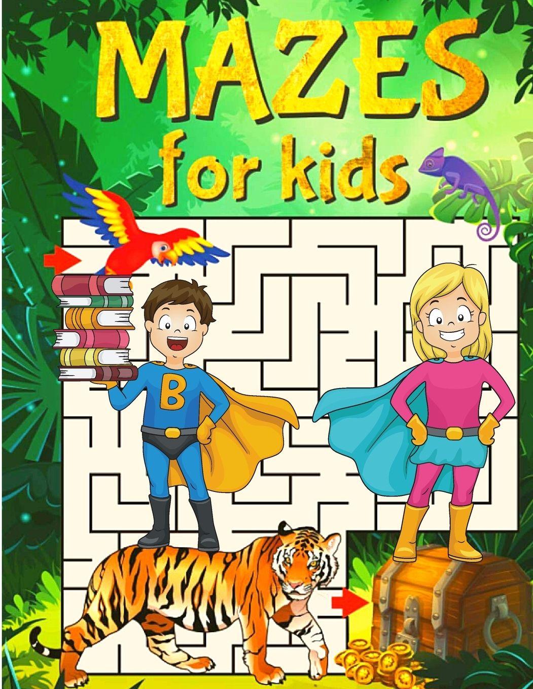 Vorderes Coverbild Super Mazes for Super Kids