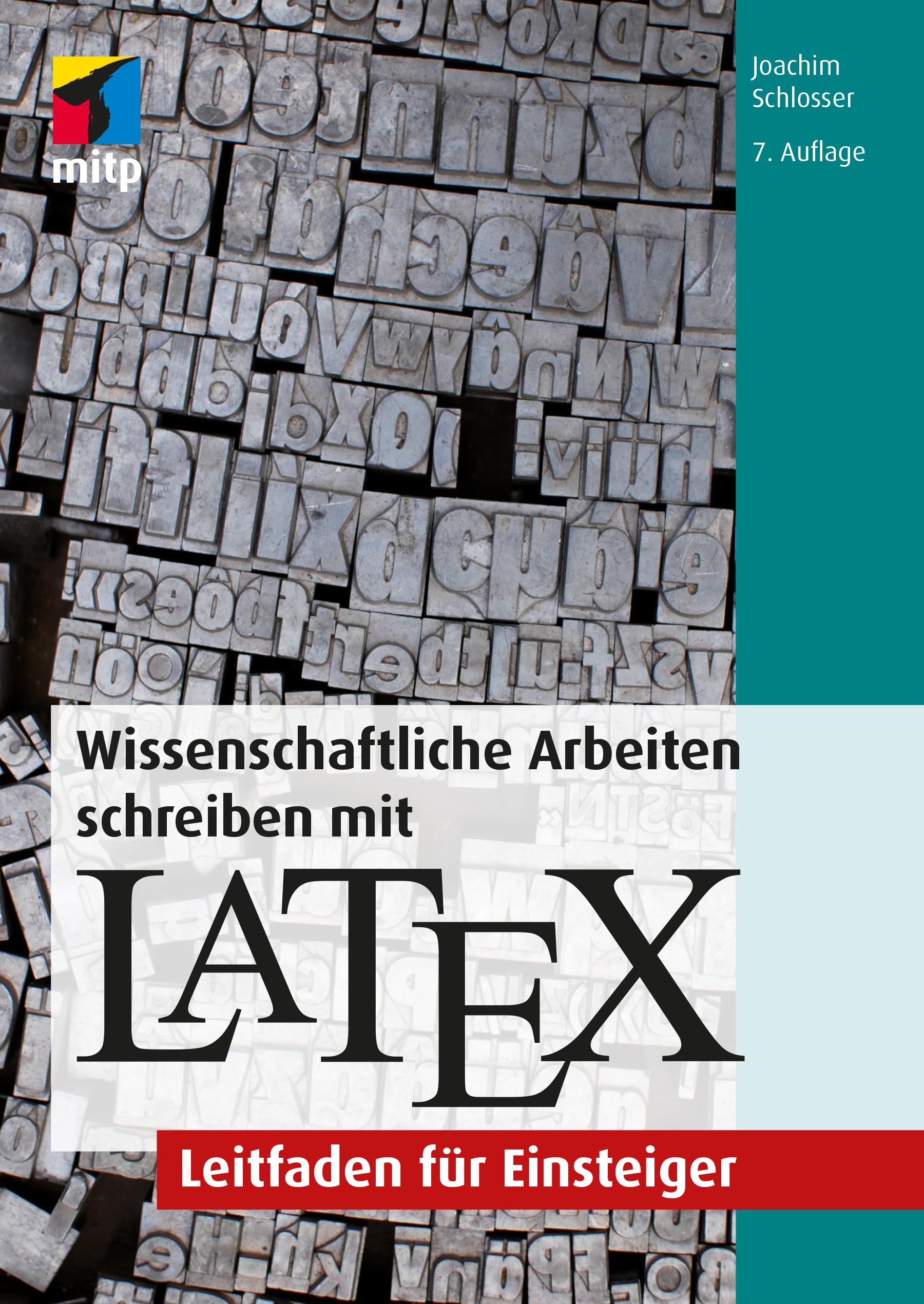 Vorderes Coverbild Wissenschaftliche Arbeiten schreiben mit LaTeX