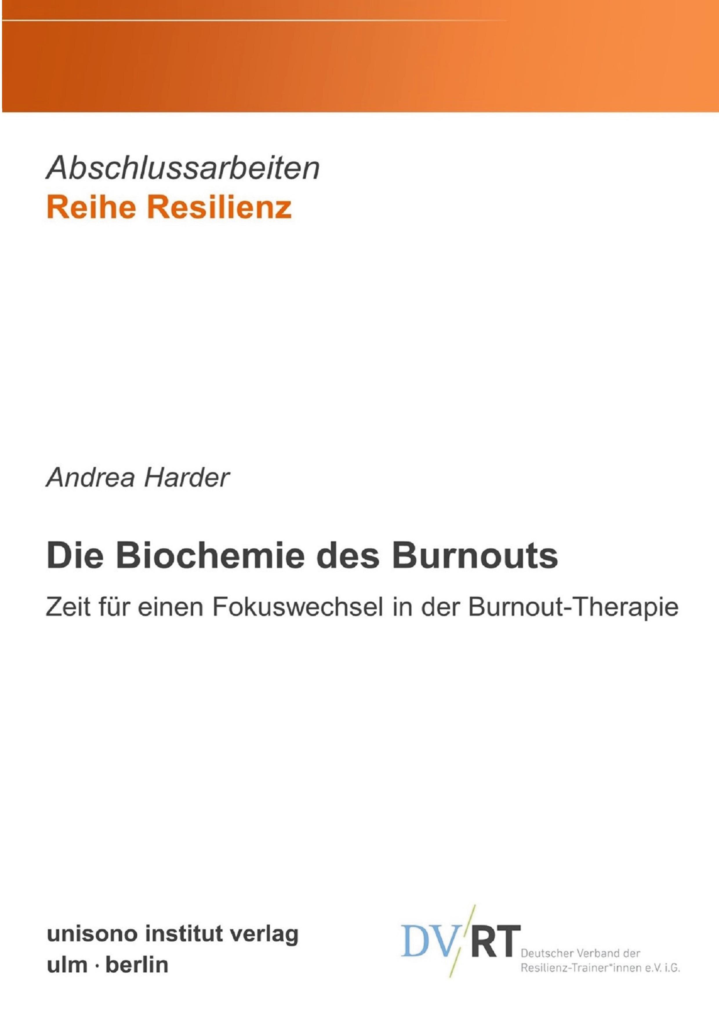 Vorderes Coverbild Die Biochemie des Burnouts