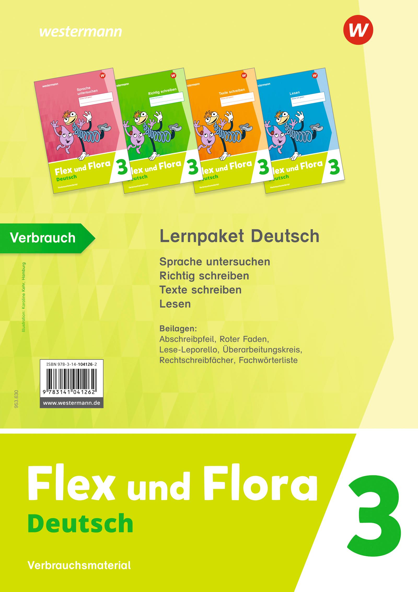 Vorderes Coverbild Flex und Flora. Themenhefte 3 Paket: Verbrauchsmaterial